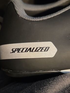 Specialized Black and Silver Men’s Athletic Shoe